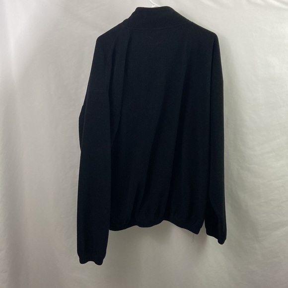 Vtg ESPN The Magazine Black XL  Fleece Pullover - Picture 7 of 8
